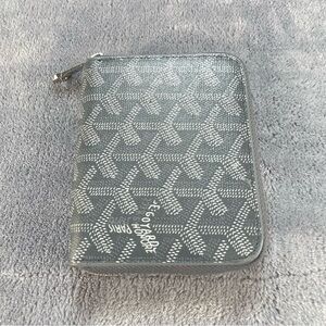 Goyard Black and White Patterned Wallet